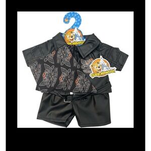Teddy Mountain Biker Outfit 16 inch Plush Clothes Jacket Pants Bandana 2183 NEW